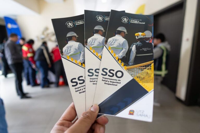 SSO realiza jornada de sensibilización para prevenir accidentes laborales